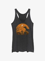 Edward Scissorhands Haunt Circle Girls Tank