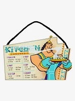 Disney The Emperor's New Groove Kronk Kitchen Conversion Chart Wall Sign - BoxLunch Exclusive