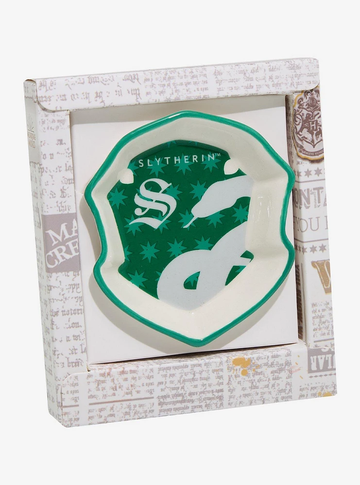 Harry Potter Slytherin Crest Figural Trinket Tray