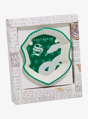 Harry Potter Slytherin Crest Figural Trinket Tray