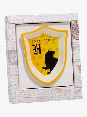 Harry Potter Hufflepuff Crest Figural Trinket Tray