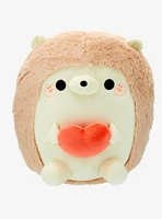 Hedgehog Valentine's Day Red Heart 8 Inch Plush