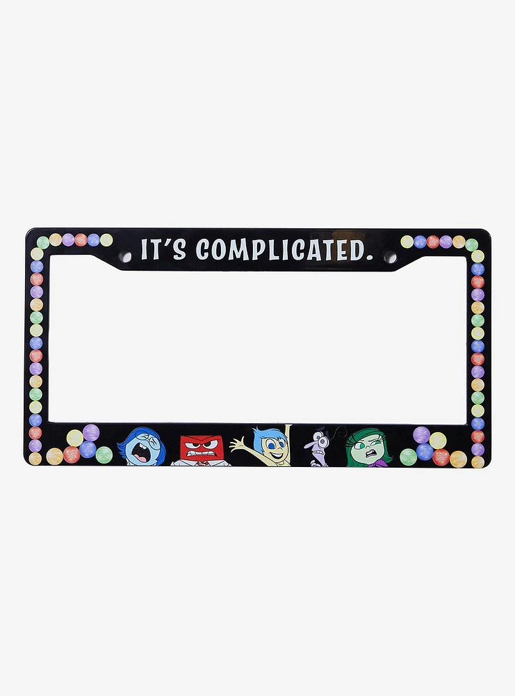 Disney Pixar Inside Out Emotions License Plate Frame