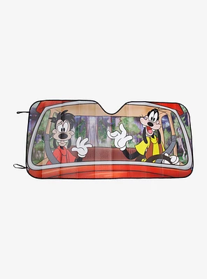 Disney A Goofy Movie Max & Goofy Driving Car Sunshade