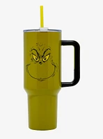 How the Grinch Stole Christmas The Grinch Stainless Steel Travel Mug and Straw