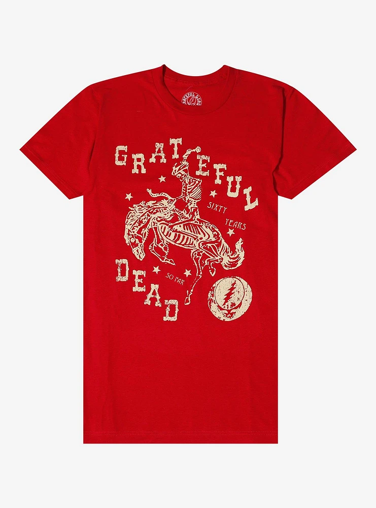 Grateful Dead Skeleton Rodeo T-Shirt