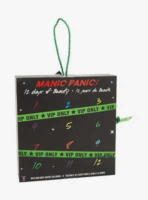 Manic Panic 12 Days Of Beauty Bath & Body Advent Calendar