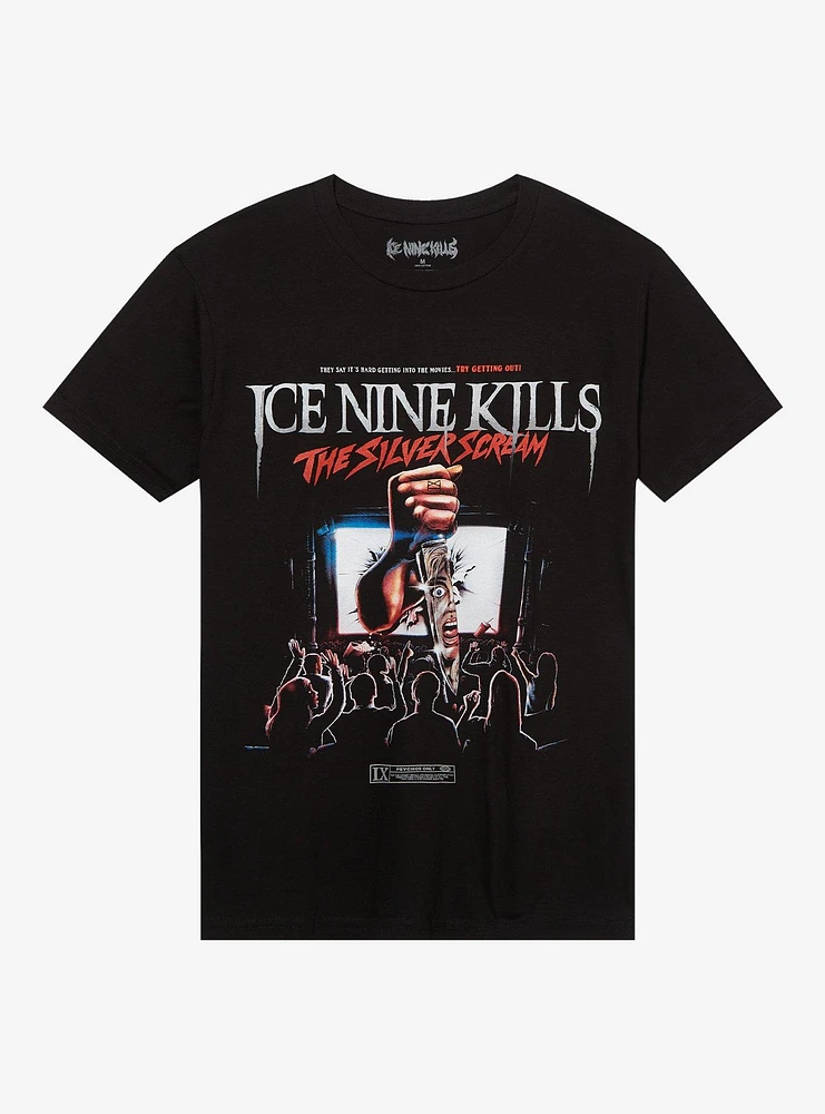 Ice Nine Kills Silver Scream Theater T-Shirt