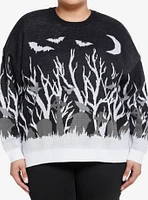 Thorn & Fable Cemetery Girls Sweater Plus