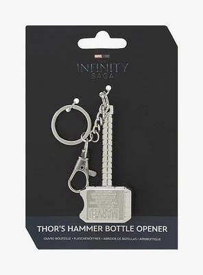 Marvel Thor's Hammer Bottle Opener Keychain