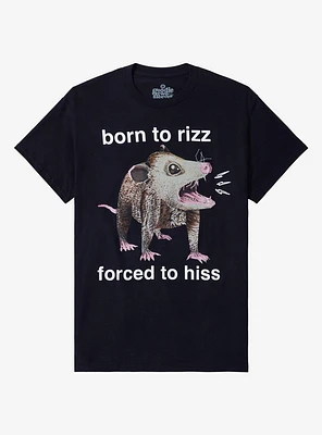 Forced To Hiss Possum T-Shirt By Goodie Two Sleeves