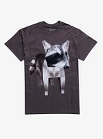 Pixelated Raccoon T-Shirt By Goodie Two Sleeves