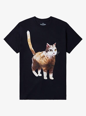 Low Quality Cat T-Shirt By Goodie Two Sleeves