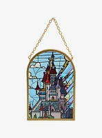 Disney Beauty And The Beast Castle Stained Glass Wall Art