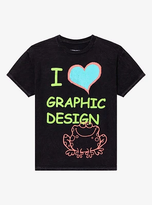 I Love Graphic Design T-Shirt