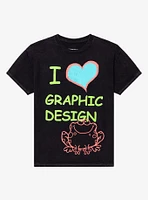 I Love Graphic Design T-Shirt