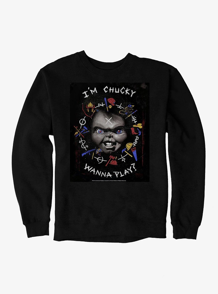 Chucky Wanna Play Sweatshirt