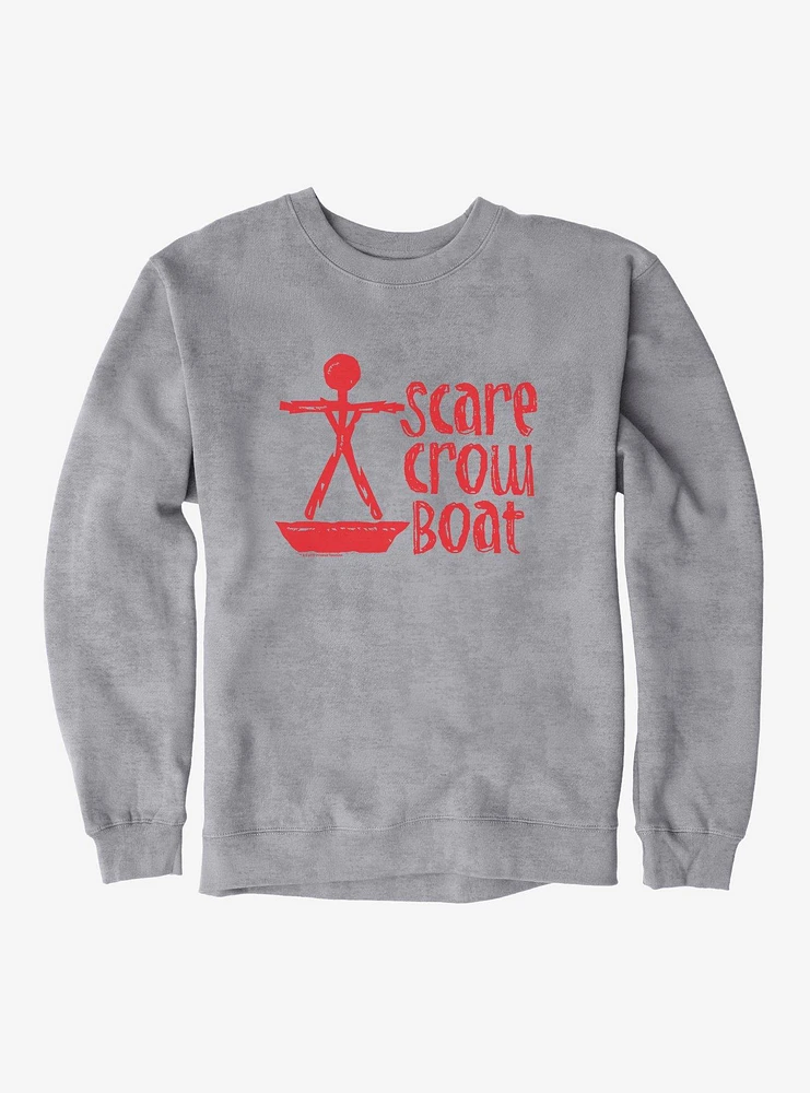 Parks And Recreation Scarecrow Boat Logo Sweatshirt