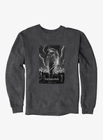 Universal Monsters Frankenstein Black & White Lightning Sweatshirt