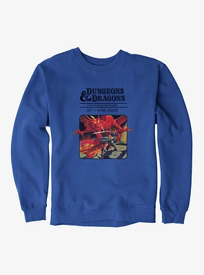 Dungeons & Dragons Vintage Dragon and the Knight Sweatshirt