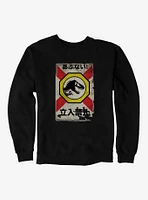 Jurassic World Dominion Dinosaur Sign Sweatshirt