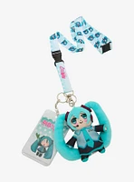 Vocaloid Hatsune Miku Plush Charm Lanyard