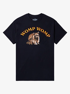 Womp Raccoon T-Shirt By Goodie Two Sleeves