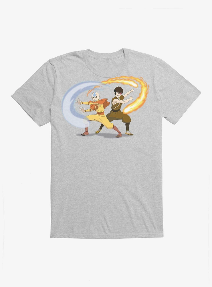 Avatar: The Last Airbender Aang And Zuko T-Shirt