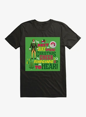 Elf Singing Loud T-Shirt