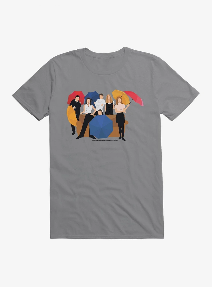 Friends Character Silhouettes T-Shirt