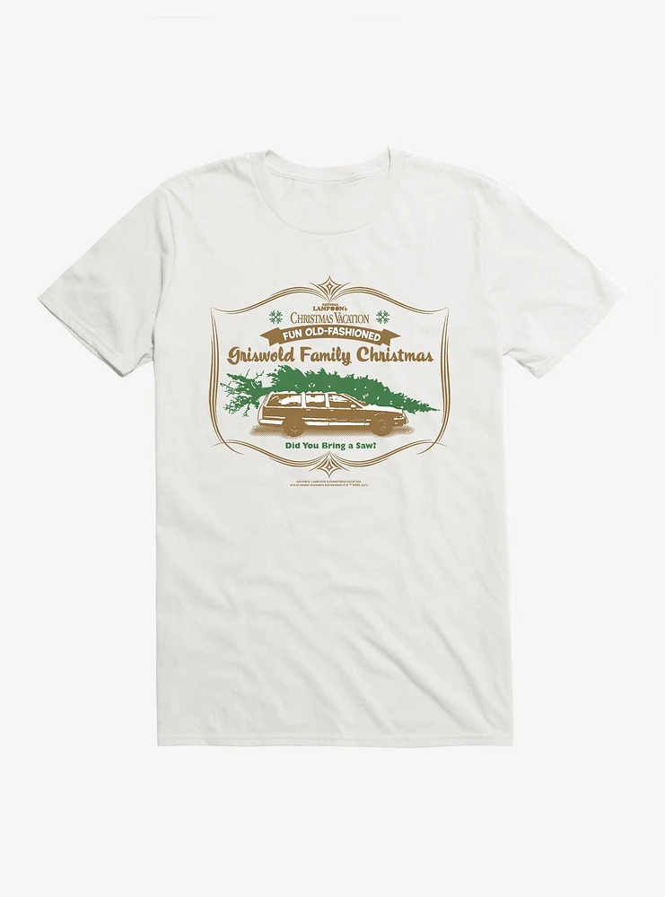 National Lampoon's Christmas Vacation Griswold Family Tree T-Shirt