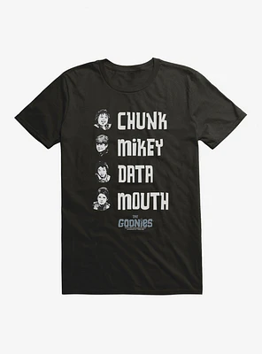 The Goonies Chunk Mikey Data Mouth T-Shirt