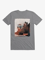 The Goonies Ship Into Sea T-Shirt