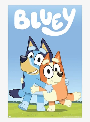 Bluey Sister Duo Poster