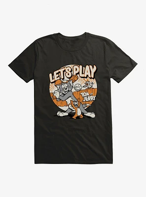 Tom and Jerry Let's Play Baseball T-Shirt