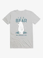 We Bare Bears Ice Bear Will Protect You T-Shirt