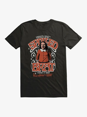 Willy Wonka And The Chocolate Factory Spoiled Brat T-Shirt