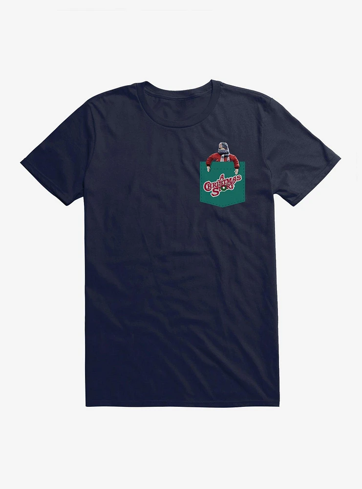 A Christmas Story Randy Faux Pocket T-Shirt