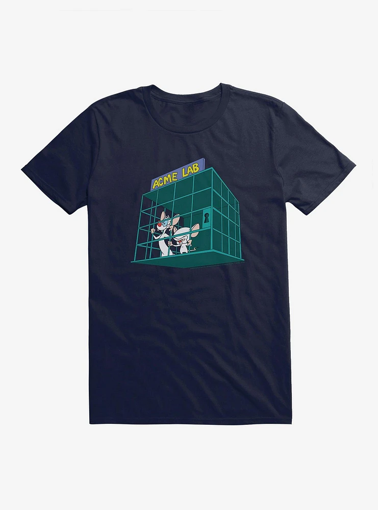 Animaniacs Pinky And The Brain Acme Lab T-Shirt