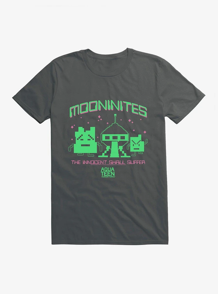 Aqua Teen Hunger Force Mooninites The Innocent Shall Suffer T-Shirt