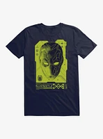 Blue Beetle Helmet Diagram T-Shirt