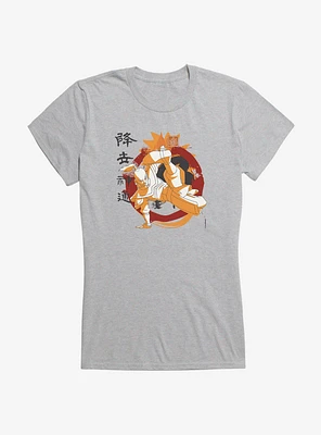 Avatar: The Last Airbender Zuko Bending Pose Girls T-Shirt