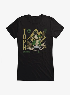 Avatar: The Last Airbender Toph Girls T-Shirt