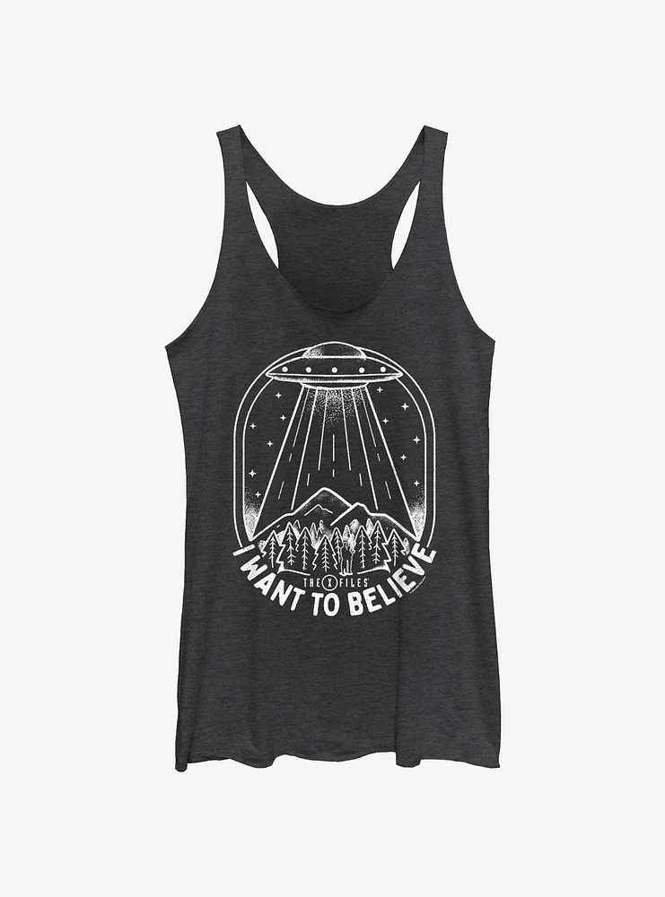 The X-Files I Want To Believe Girls Tank