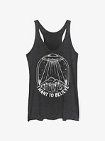 The X-Files I Want To Believe Girls Tank