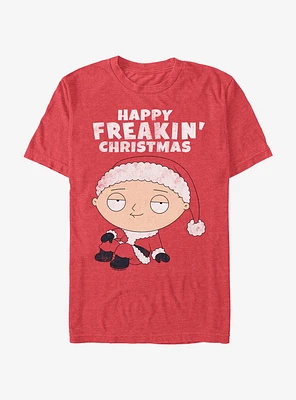 Family Guy Stewie Freakin Xmas T-Shirt