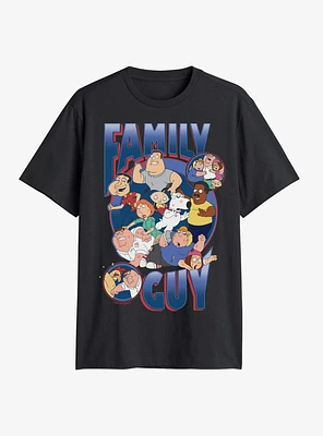 Family Guy Fighting Group T-Shirt