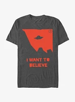 The X-Files Believe T-Shirt