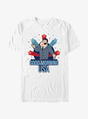 American Dad Good Morning USA T-Shirt