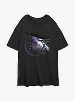 The X-Files From Outer Space Girls Oversized T-Shirt